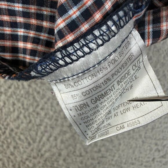 ARIAT Pro Series Shirt Mens 2XL Red Black Check Button Down Western Rodeo - Picture 6 of 13